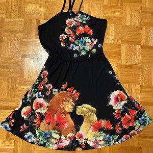 Disney The Lion King Floral Watercolor Dress